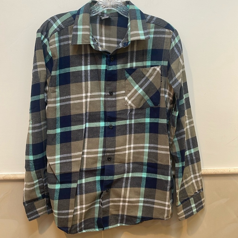 Boys Hurley, collared flannel